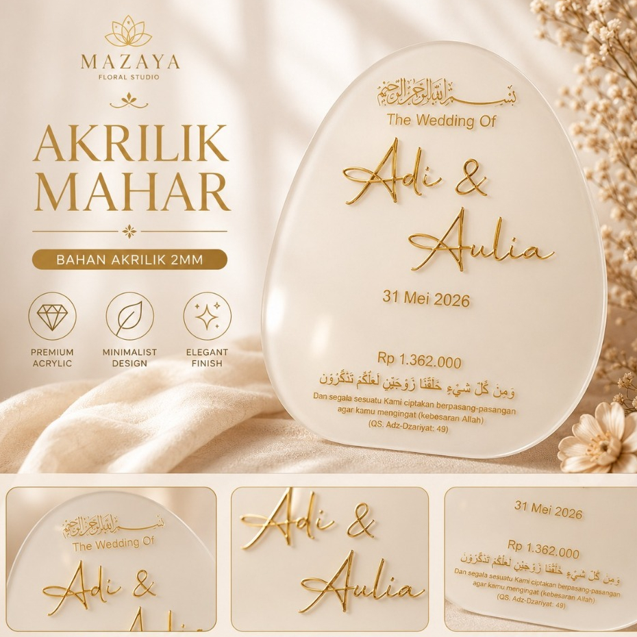 Tetes air Akrilik mahar - tetes air mahar akrilik brush - akrilik  brush mahar tetes air - akrilik b