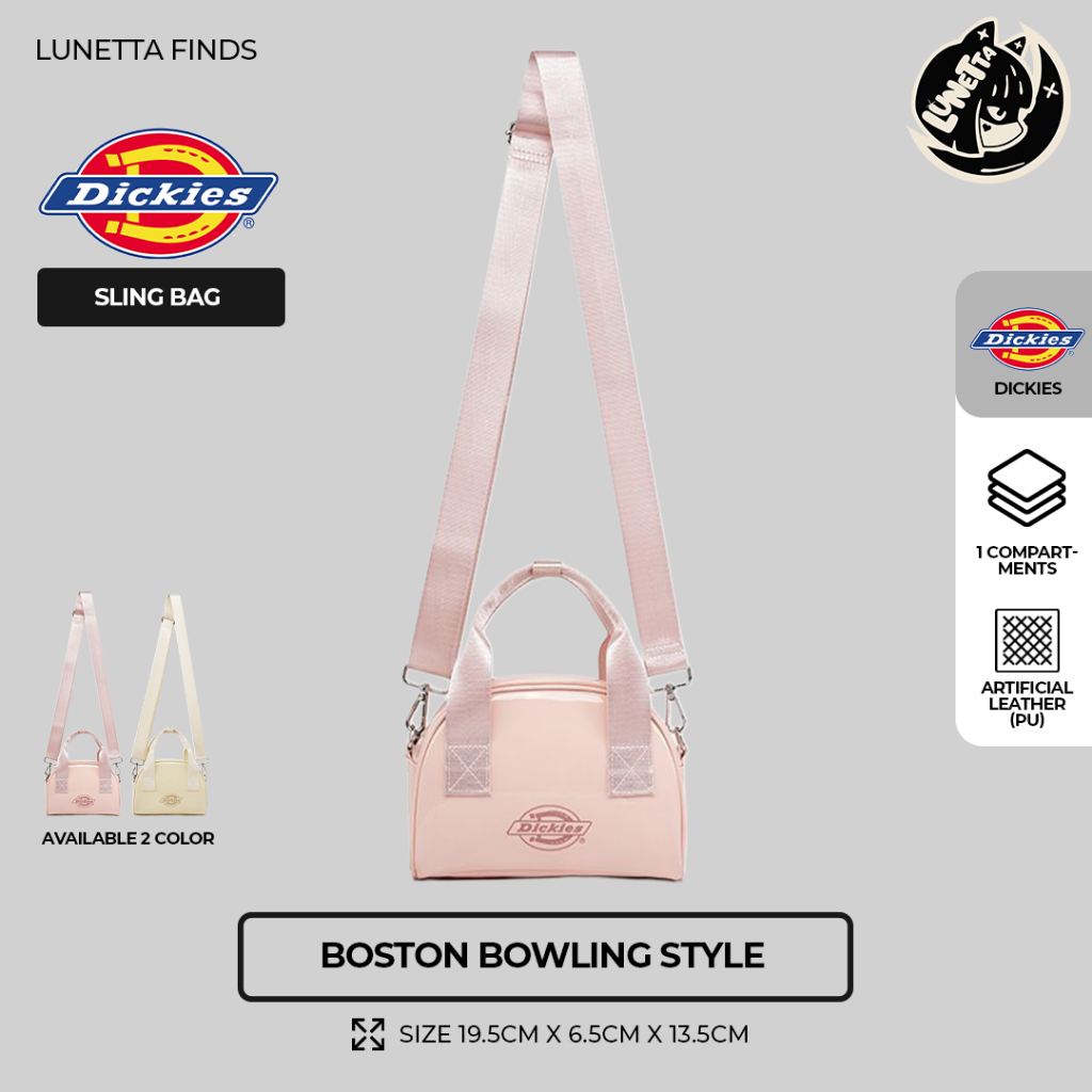 [ READY STOCK ] Dickies Boston Bowling Style Tas Wanita Shoulder Bag Selempang Slingbag [ DIJAMIN OR