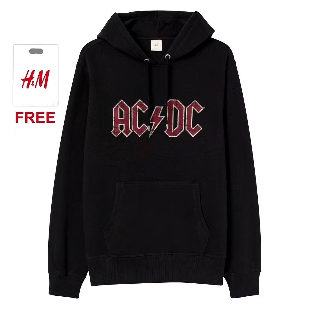 HOODIE HM ACDC TOUR COUNTRY FULL LABEL TAG