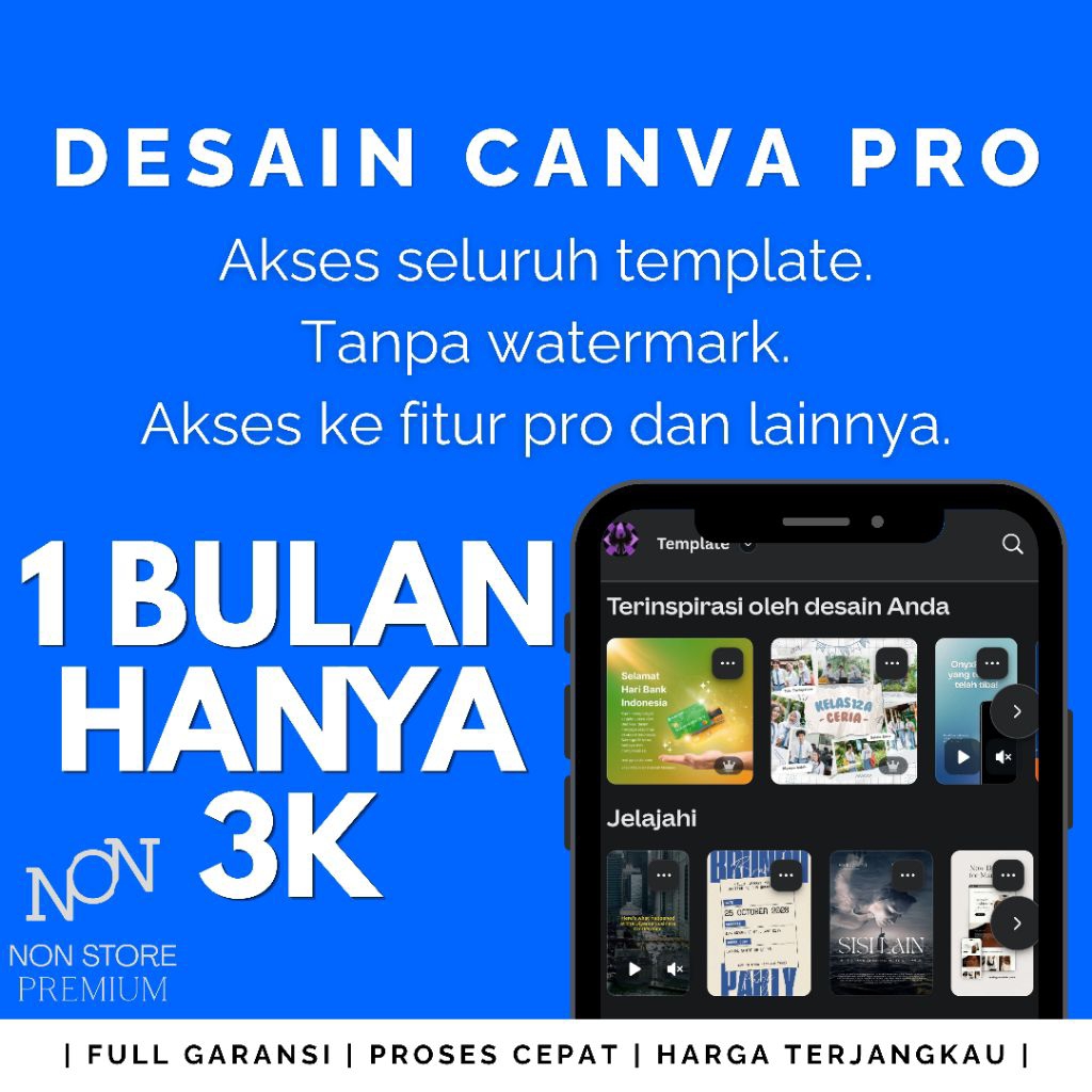 CANVA PREMIUM TEMPLATE DESAIN PRO