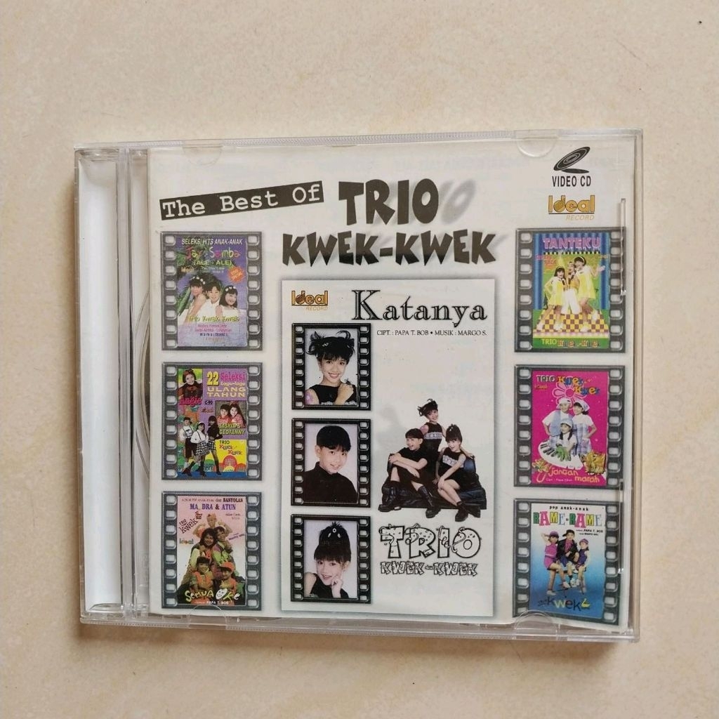 VCD THE BEST OF TRIO KWEK KWEK