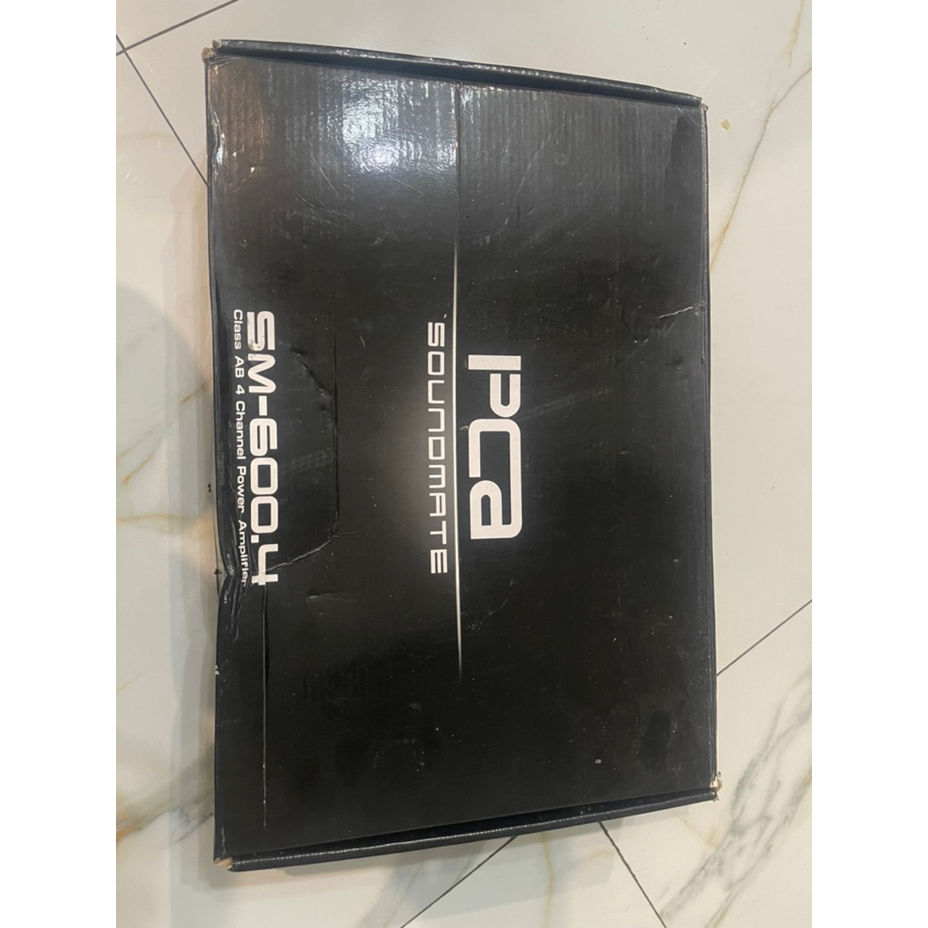 Power ampli mobil PCA 4 channel SM-600.4