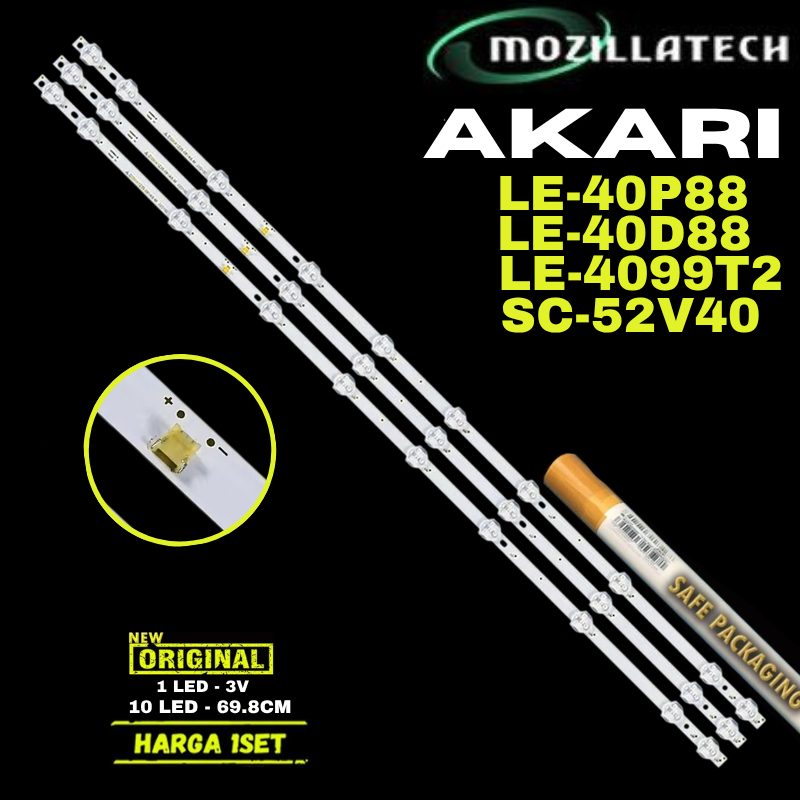backlight tv led akari 40 le-40p88 le-40d88 40p88 40d88 le40p88 le40d88