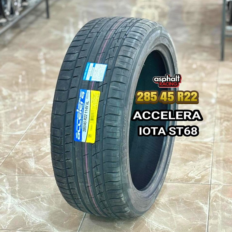 Ban Mobil Tubles Ukuran 285 45 R22 Merek Accelera IotaSt68 Ban Mobil Murah R22 285/45