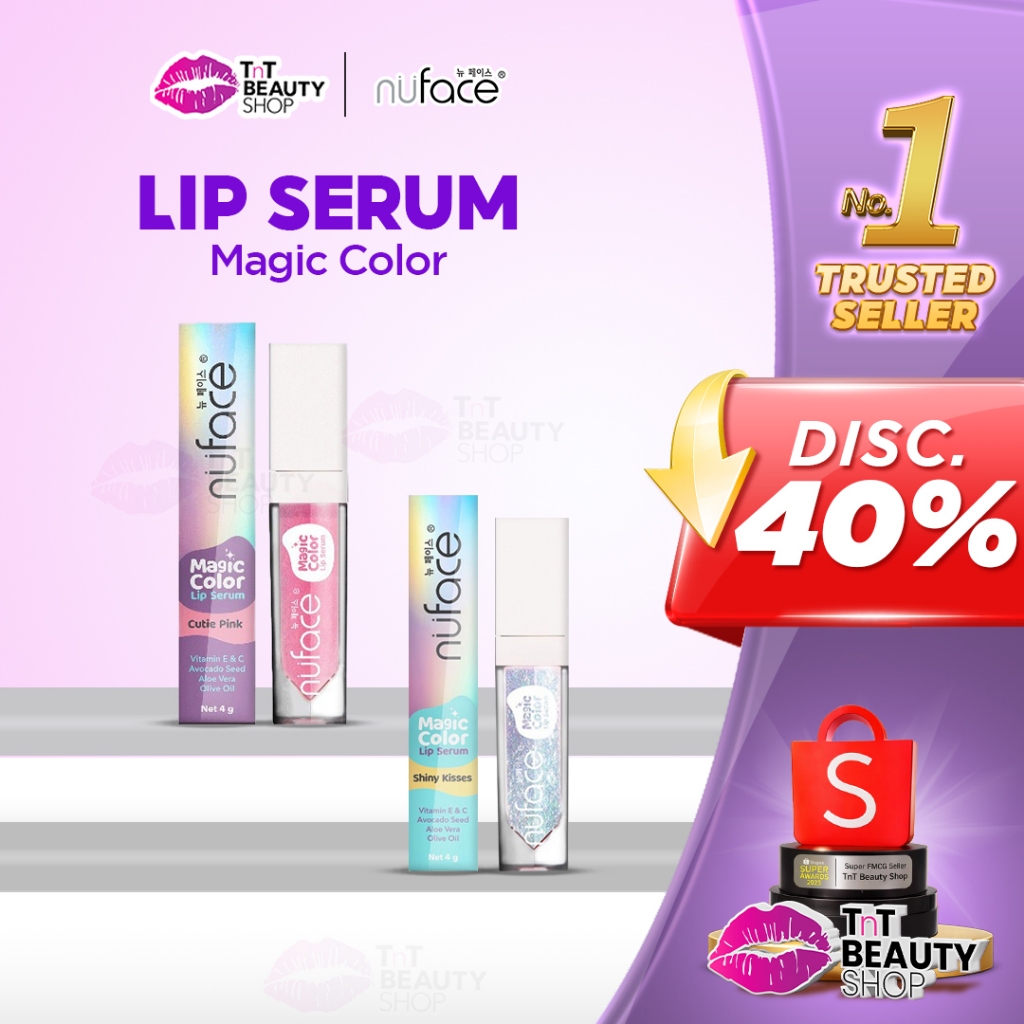 Nuface Magic Color Lip Serum 4gr Nu Face | TnT Beauty Shop