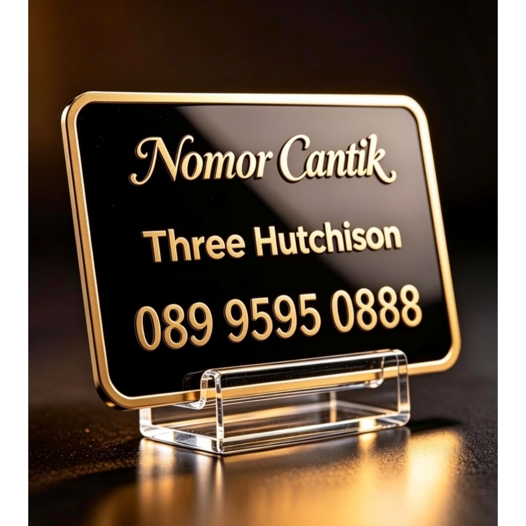 Nomor Cantik Premium Super Hoki Numerology Kartu Perdana Three Hutchison Limited Edition Berkualitas