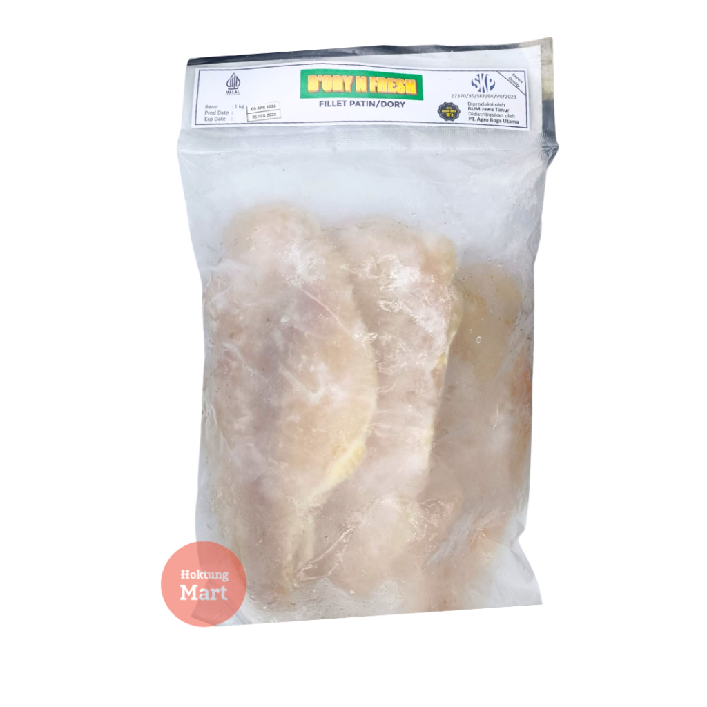 Dori Frozen 1kg (Pangasius Fillet) Dori Fillet