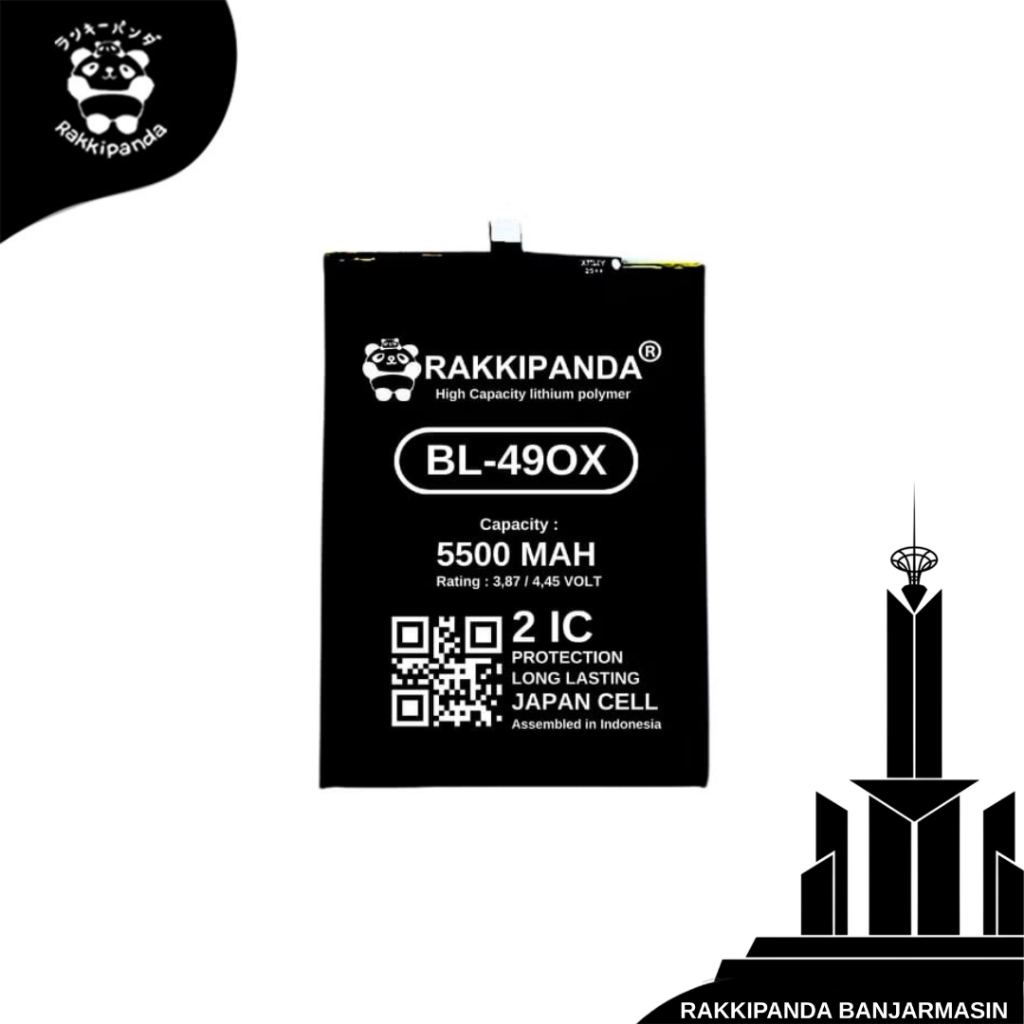 Baterai HP Rakkipanda BL-49OX Infinix Note 40s X6850B