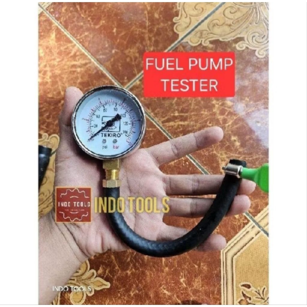 Alat Tes Fuel Pump Tester Pressure Regulator Tester Pompa Injeksi Motor