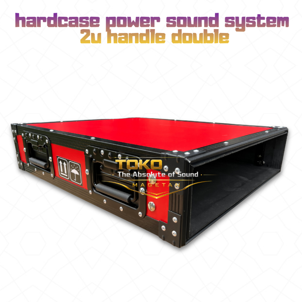 Hardcase Harkis 2u Power Non Tutup Handle 2 Persisi Triplek 12mm