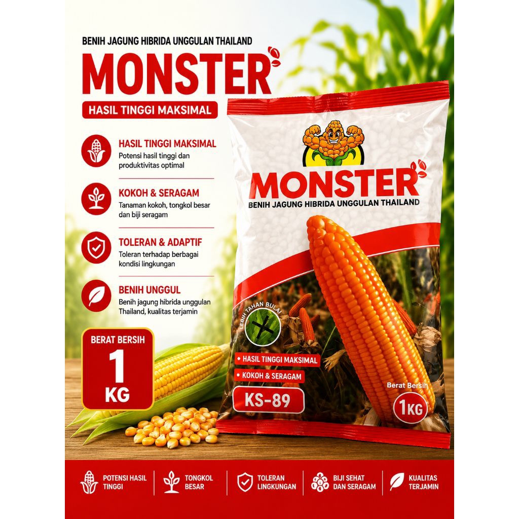 Benih Jagung Monster KS-89 (1kg)