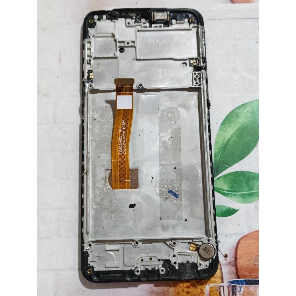 LCD PLUS FREM REALME 5 PRO ORIGINAL COPOTAN MINUS TC RETAK LCD AMAN SENTUHAN AMAN