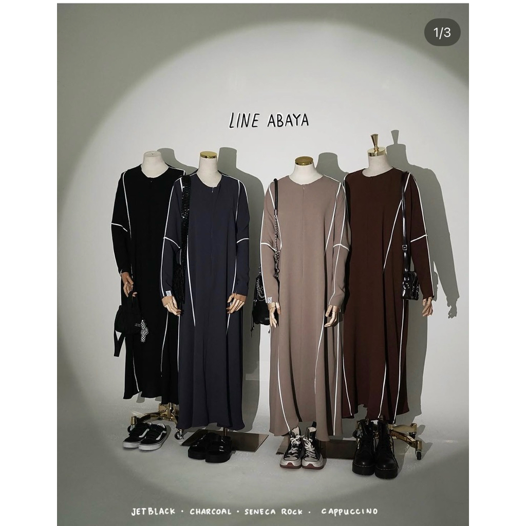 Line Abaya bysofni | Gamis Wanita preloved