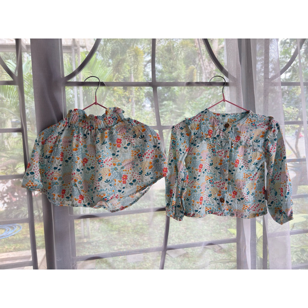 Preloved Baju set anak perempuan brand mooi