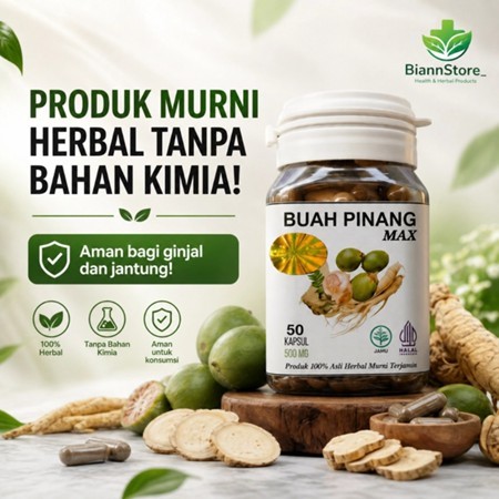Kpasul Buah Pinang Muda Isi 50 Original Herbal Khasiatnya Bukan Kaleng Kaleng
