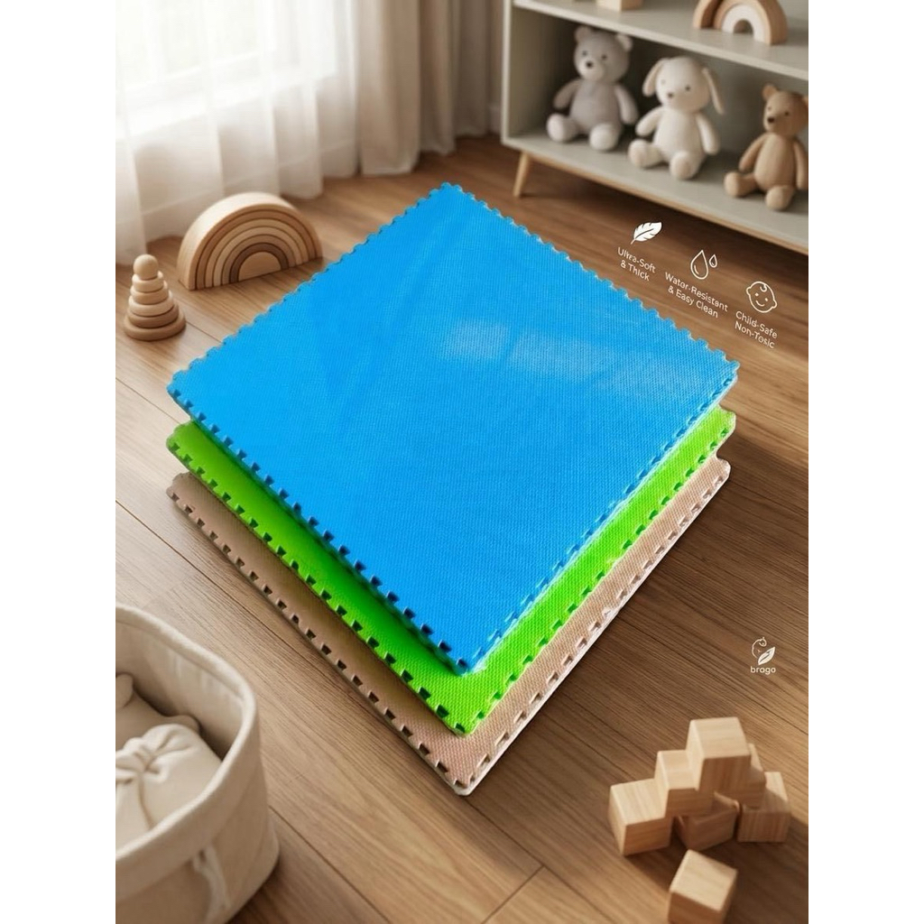 Matras puzzle polos uk 60x60 tebal 1cm/karpet/playmate