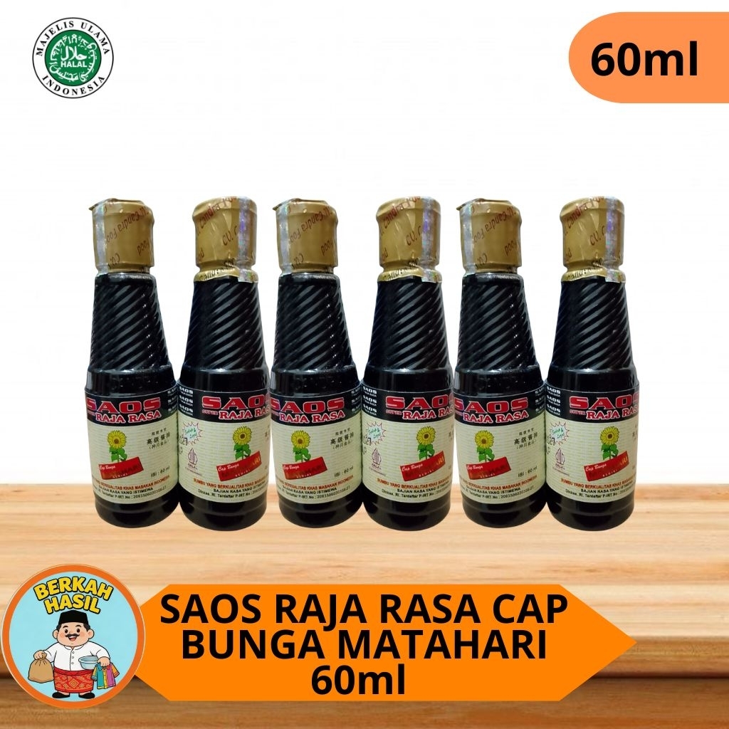 Saos Raja Rasa Matahari 60ml Serbaguna | Saus Enak untuk Nasi Goreng, Mie, Bakso & Gorengan