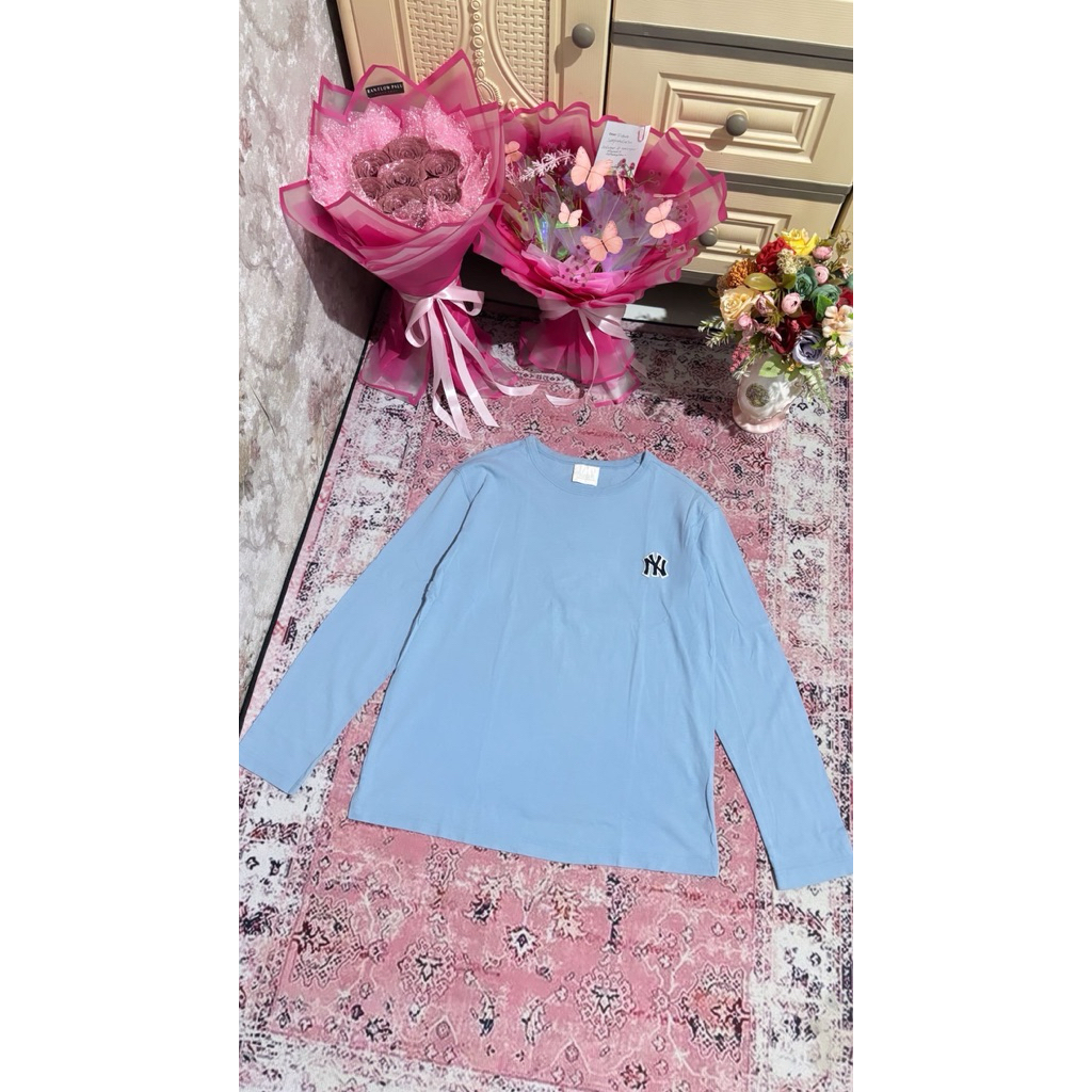 MLB SKY BLUE LONGSLEEVE T-SHIRT