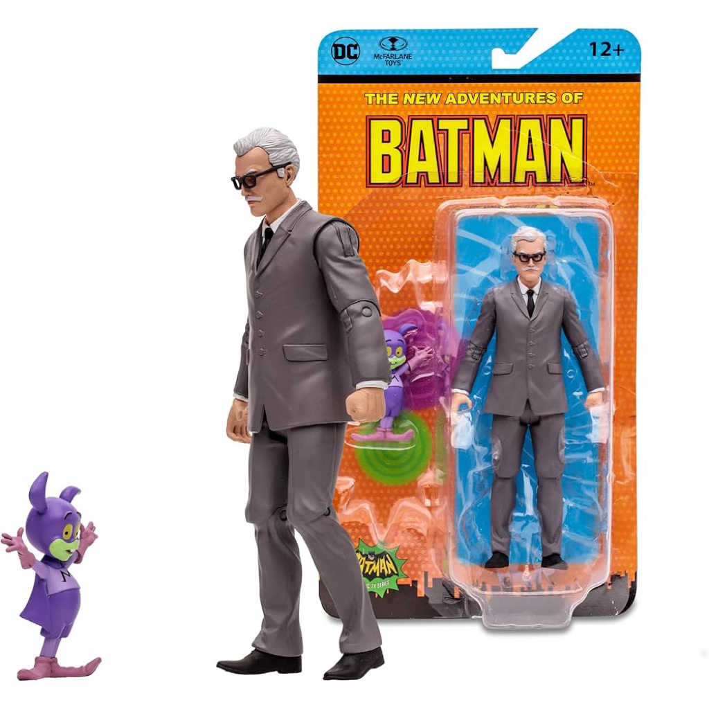 Mcfarlane Toys Dc Retro Commissioner Gordon (The New Adventures Of Batman) 6-Inch Action Figure