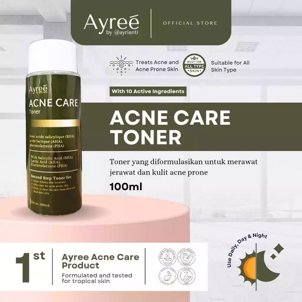 Acne Care Toner Ayree by Ayrianti