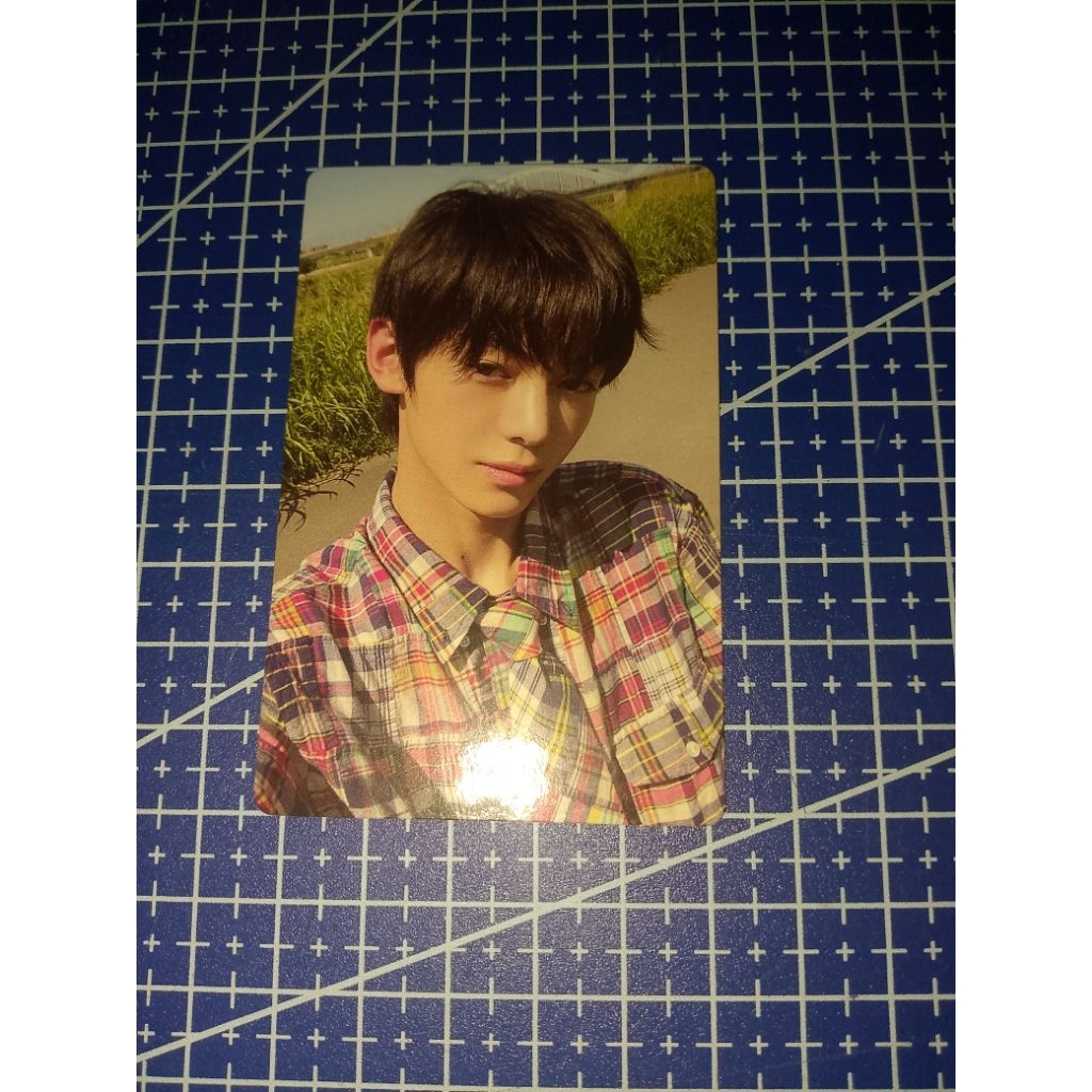 PHOTOCARD OFFICIAL HANJIN TWS SPARKLING BLUE LUCKY VER