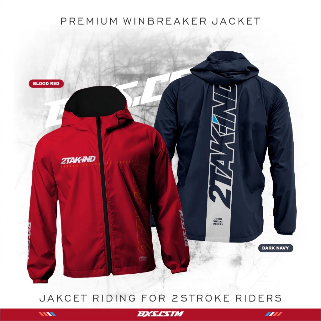 JAKET 2STROKE 2TAK INDONESIA BXS CUSTOM FULL PRINTING
