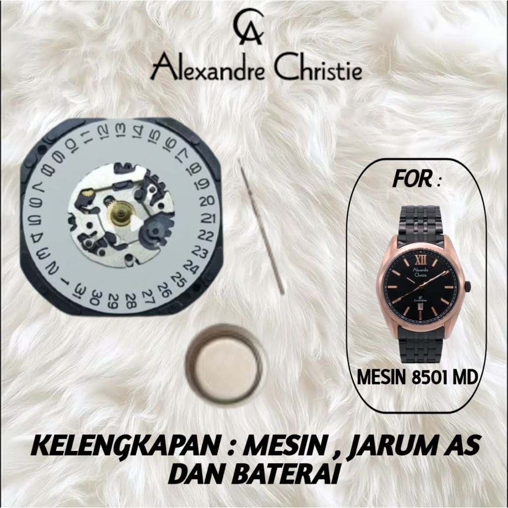 Mesin Alexandre Christie original 8501 MD