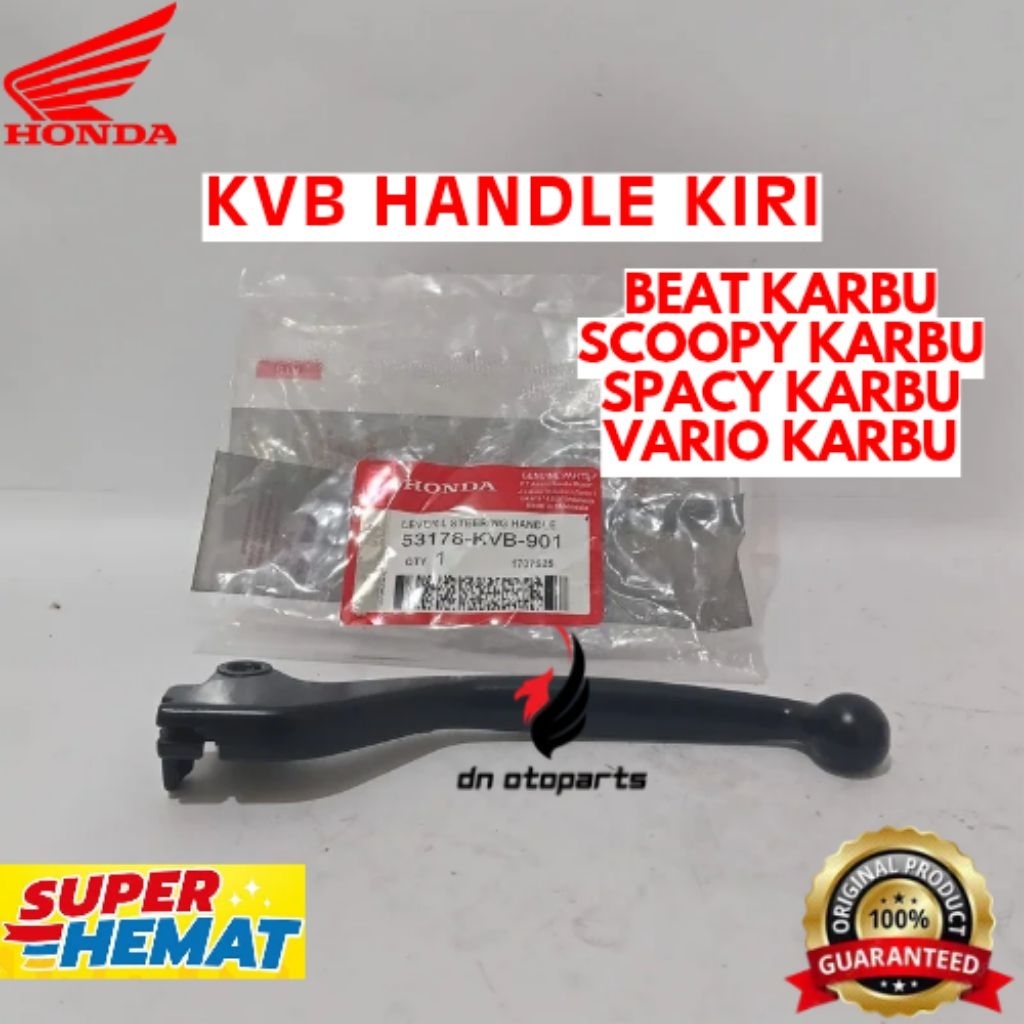 HANDLE KIRI ORIGINAL HONDA KODE KVB, HAND GRIP BEAT KARBU HAND GRIP SCOOPY KARBU, HAND GRIP SPACY KA