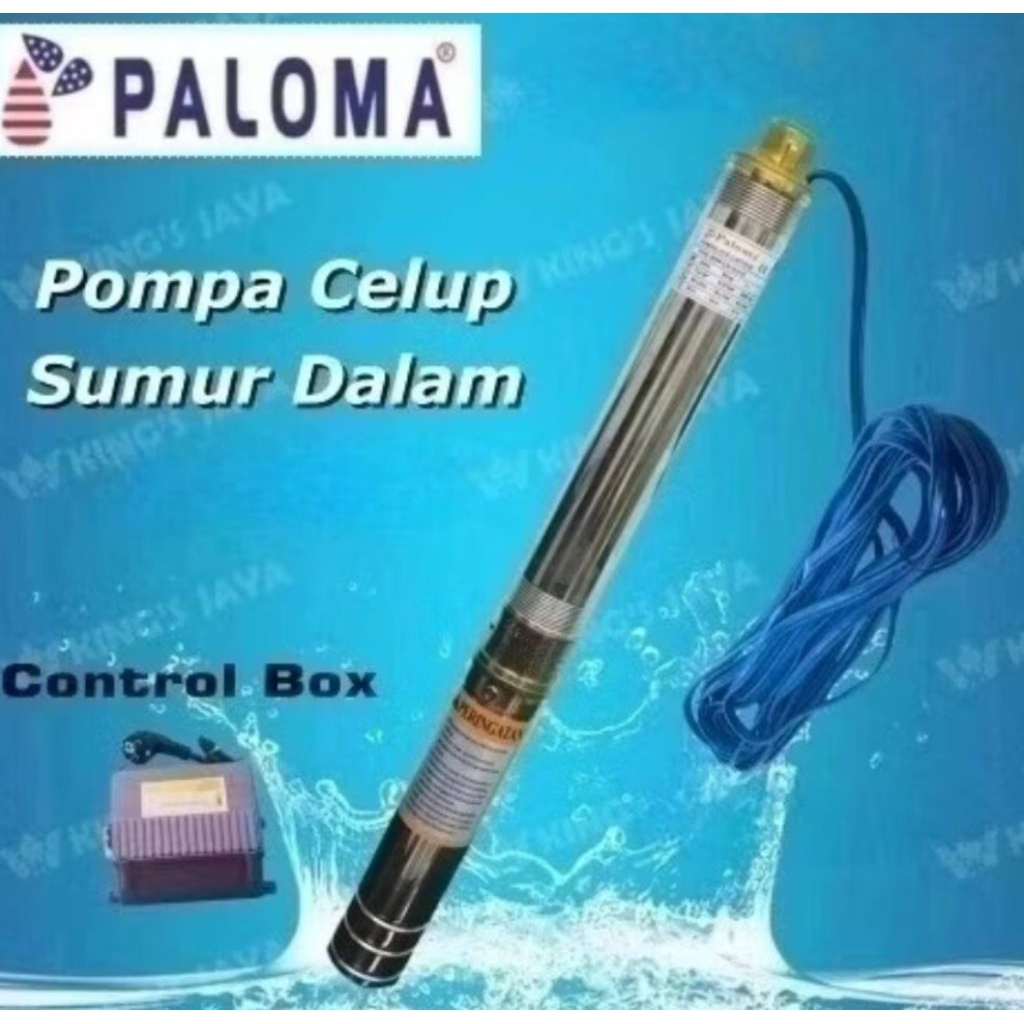 Pompa celup satelit PalomaSubmersible pump 4 inch 3 HP. Tipe 4PP10/13.