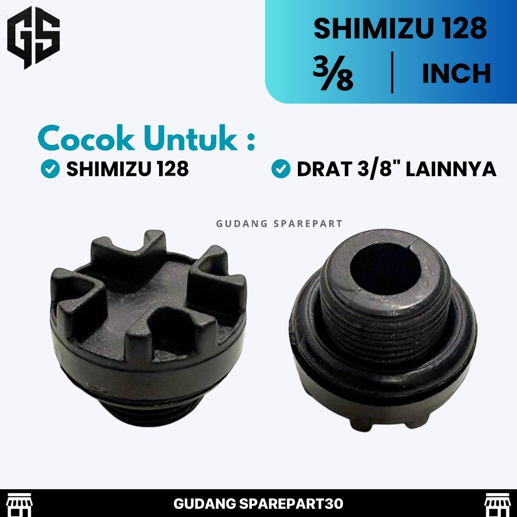 Tutup Pancing Pompa Shimizu 3/8 Inch - Shimizu 128 116