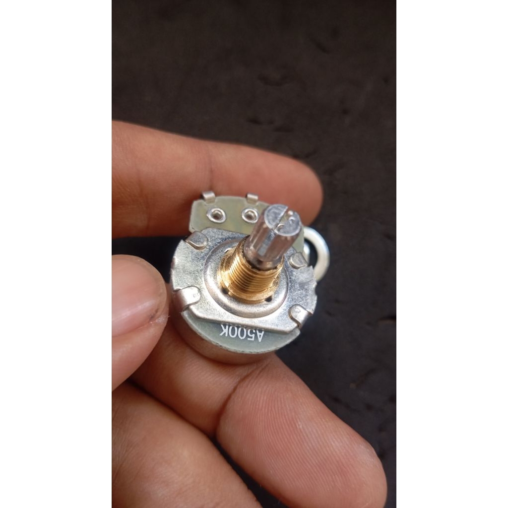 Potensio Potensiometer PRS Korea. Alpha jumbo gold A500K