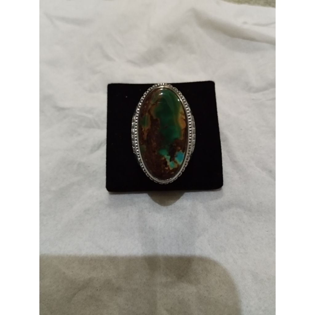 pirus persia gradasi warna biru hijau motif