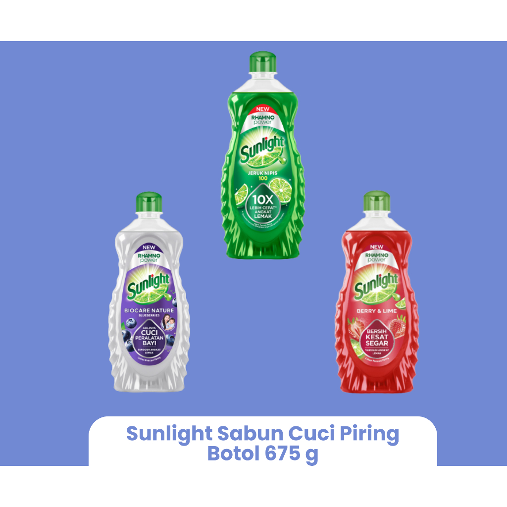 Sunlight Sabun Cuci Piring Botol 675 g