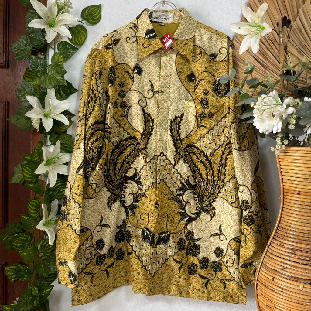 Kemeja Batik Pria kuning XL