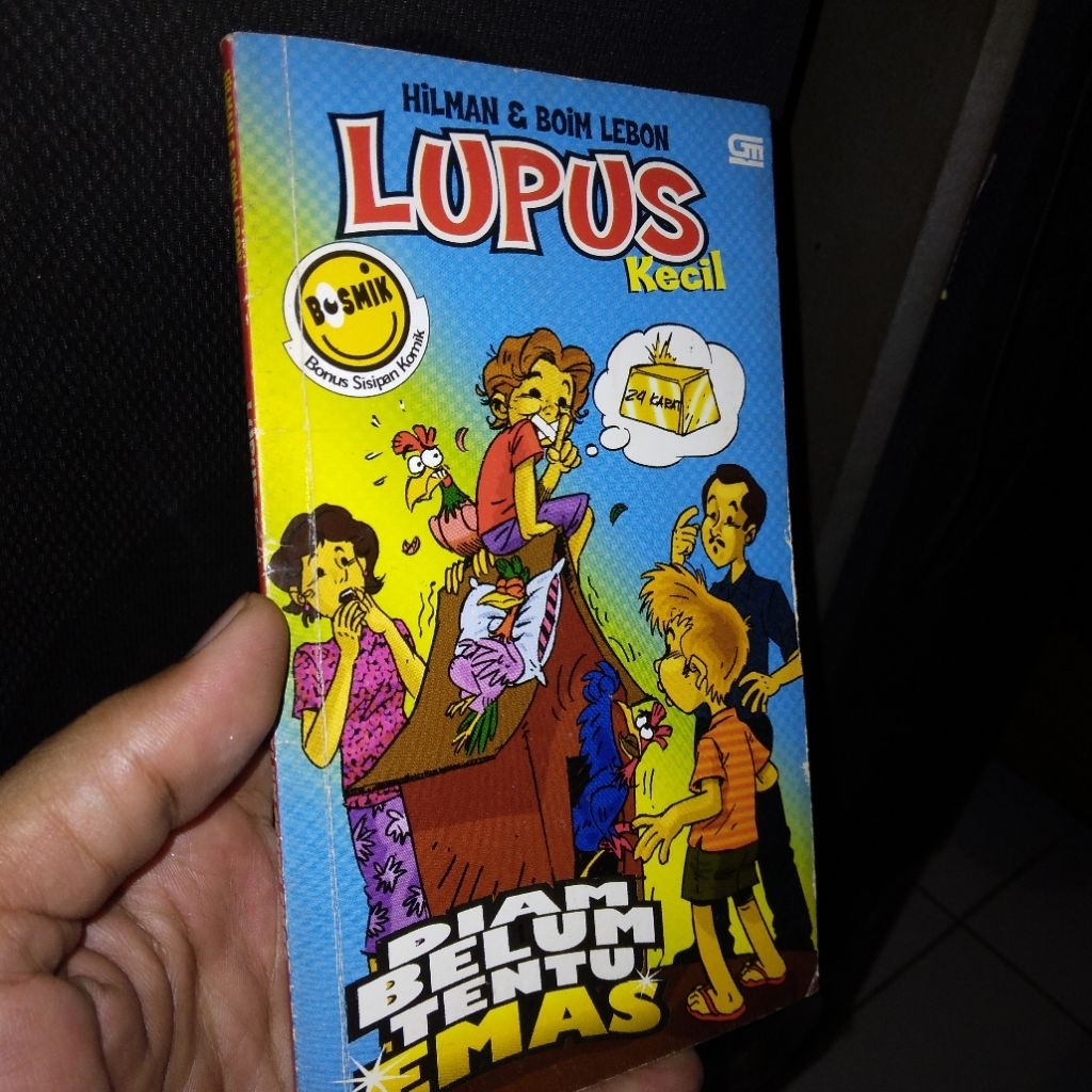 Novel Lupus Kecil Diam Belum Emas