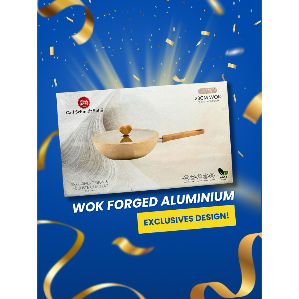 Wok Forged Aluminium - Carl Schmidt Sohn