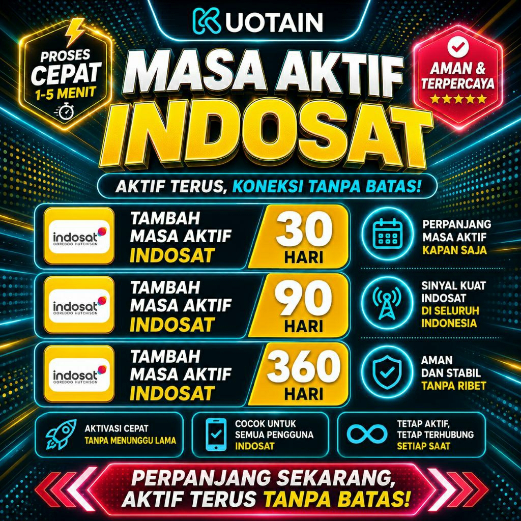 Masa Aktif Indosat/Tambah Masa Aktif Kartu Indosat Termurah