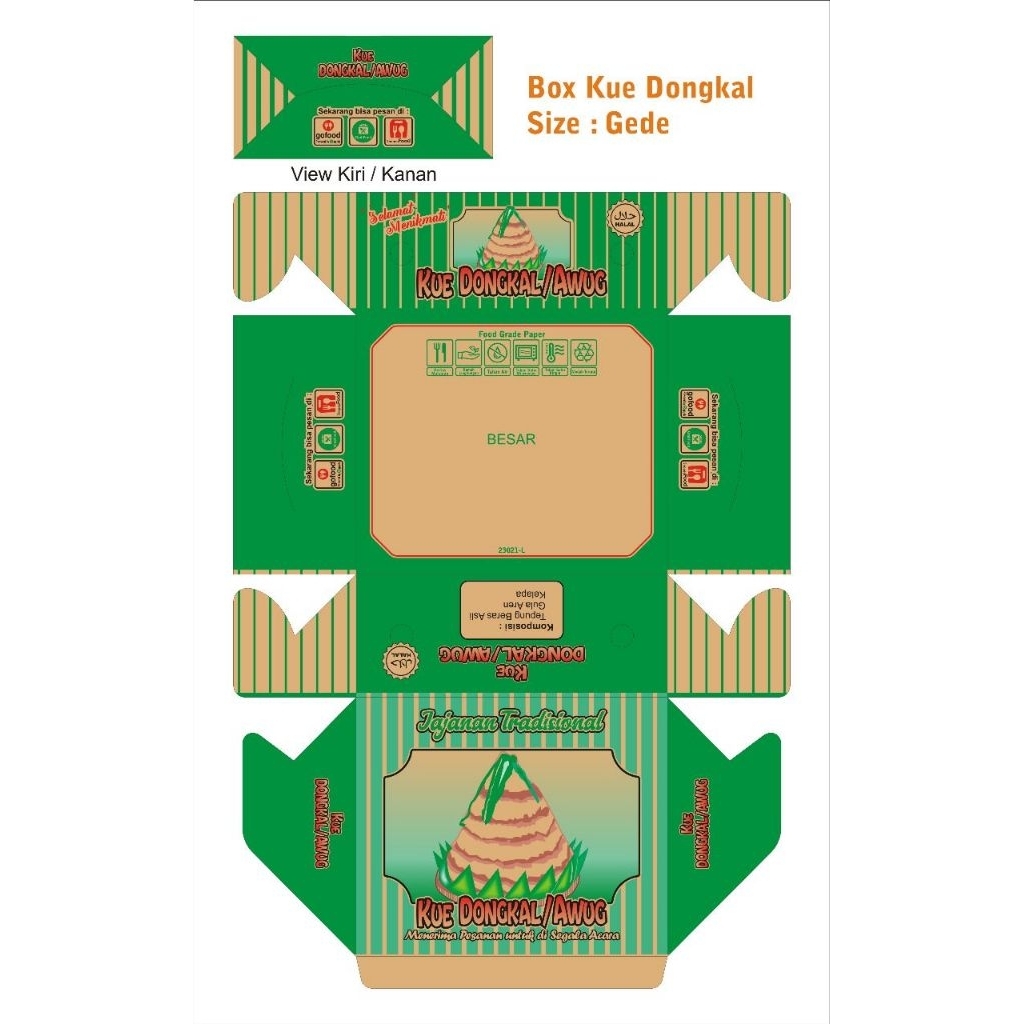 Dus/Kue/Dongkal/2/Warna/Contem