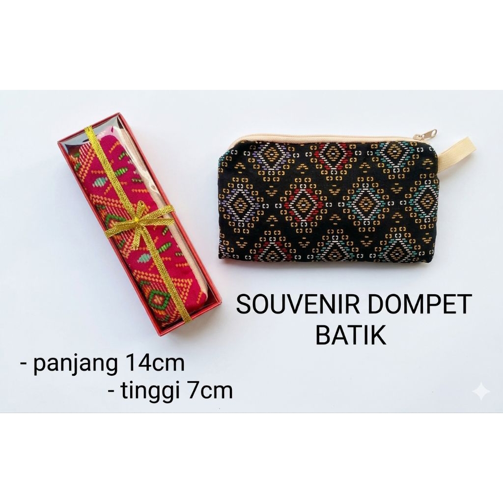 souvenir dompet batik dompet batik