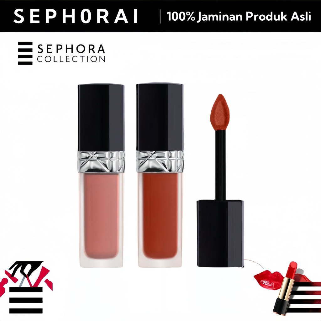 Dior Lipstick Liquid Matte/Dior Forever Lip Liquid Matte /Rouge Dior Lip Matte 6ml