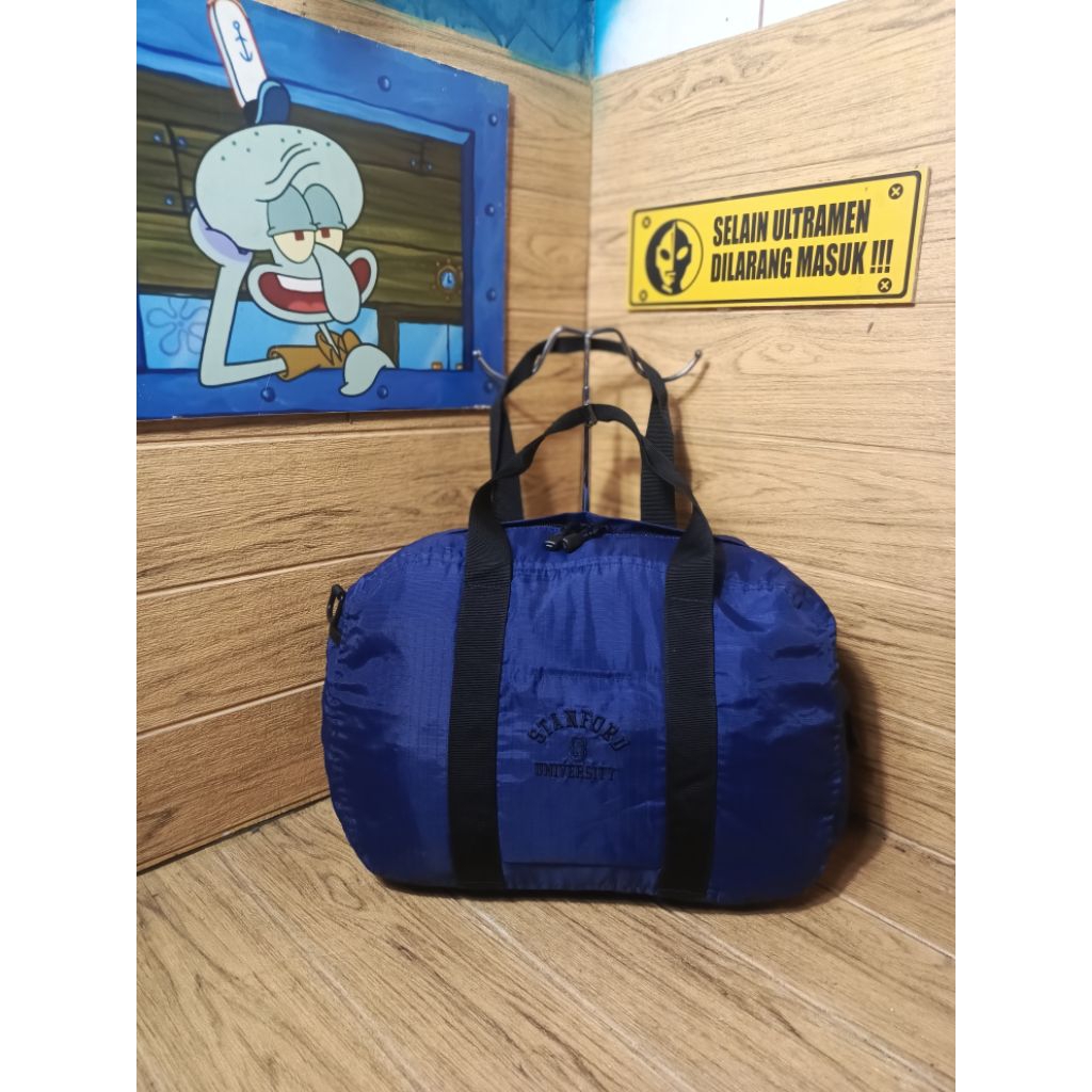 Tas duffle bag gym olahraga Stanford university second original