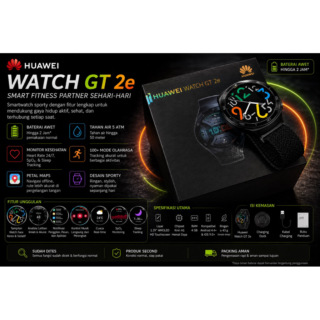 Smartwatch Huawei GT 2e