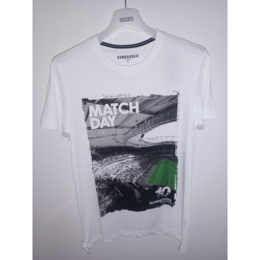 ‎T shirt bomboogie pria original bahan katun