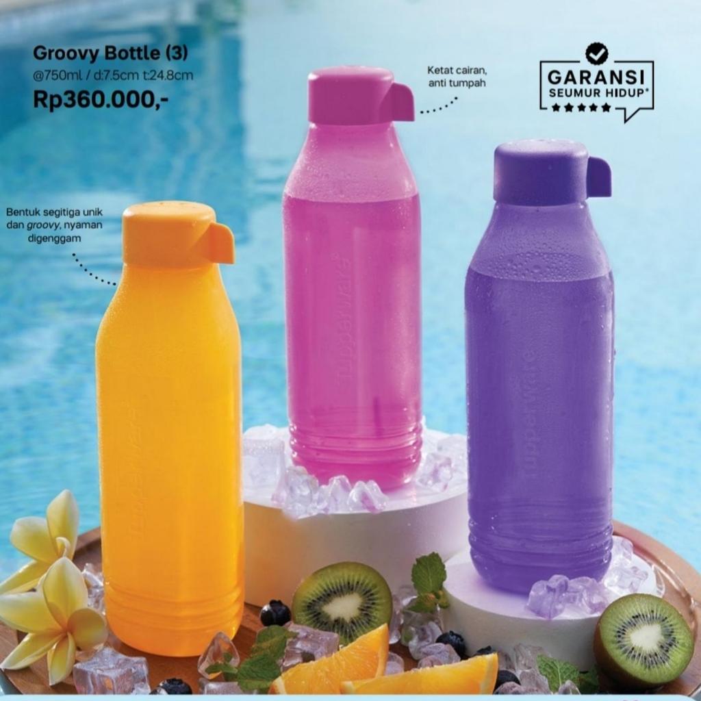 Tupperware Groovy Bottle 750ml