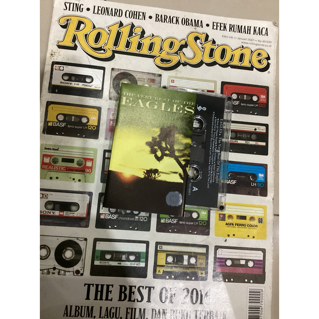 kaset pita eagles album the best