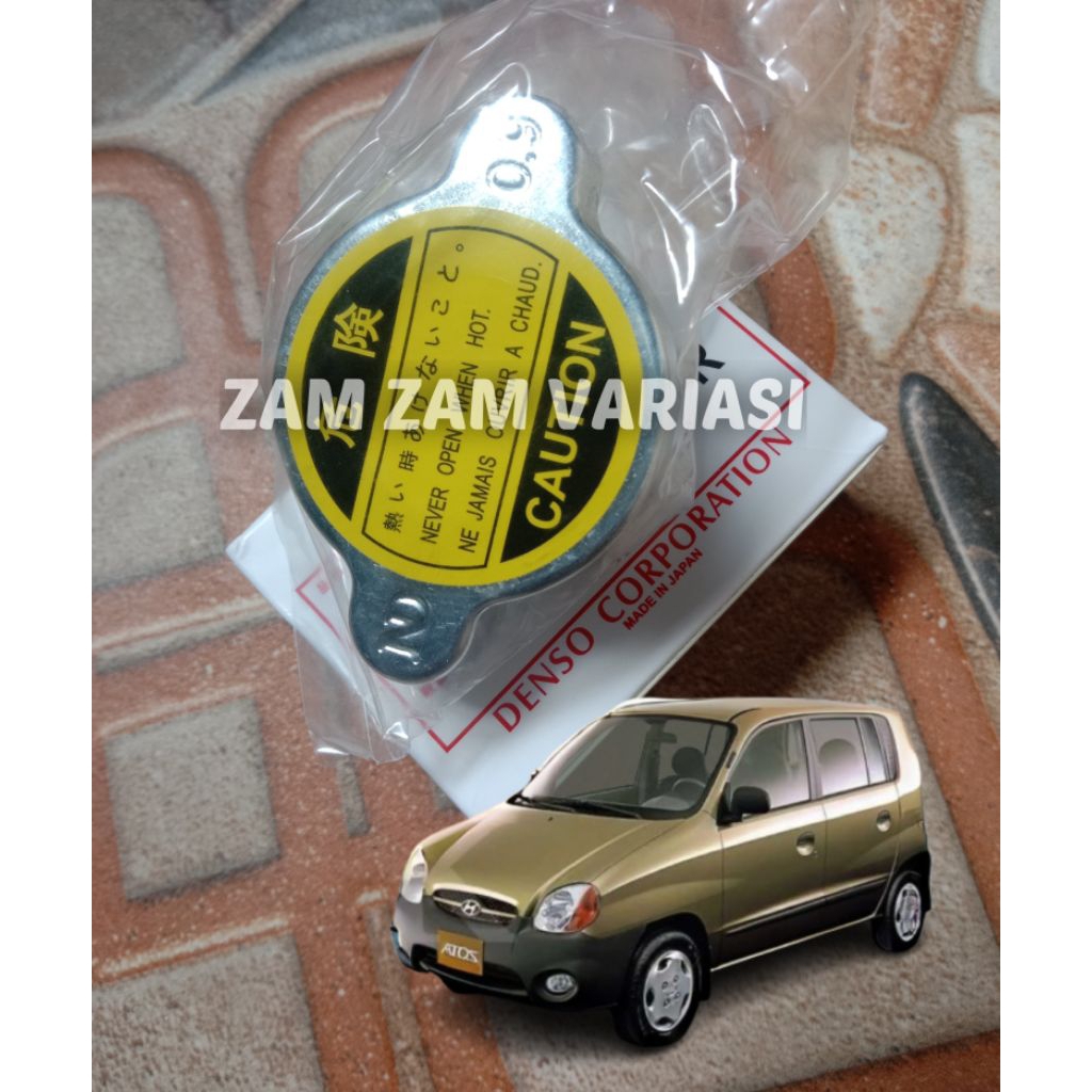 Tutup radiator hyundai atoz