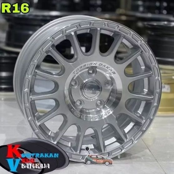 Velg Torsion Dakar R16 5x114 ( INNOVA ERTIGA RUSH TERIOS XPANDER DLL)