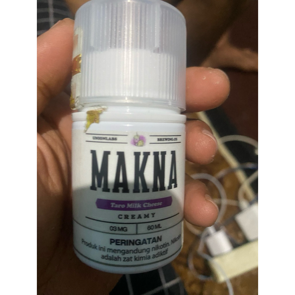 Makna V2 E-Liquid Taro Milk Cheese 60ML - Nikmati Rasa Taro Susu Keju Premium