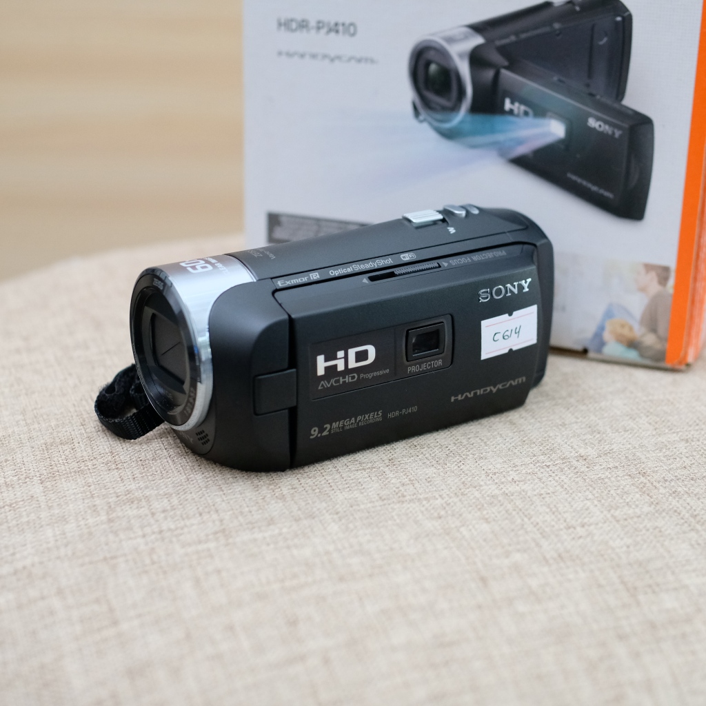 SONY HDR -PJ410 97% LIKE NEW handycam CAMERA 60X CLEAR ZOOM PJ 410 SECOND MULUS SEPERTI BARU