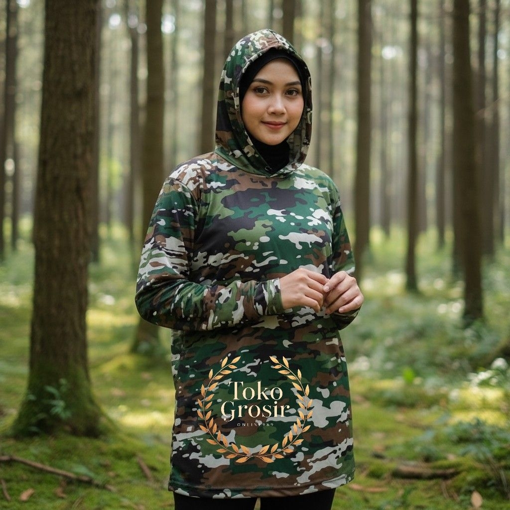 Kaos Hoodie Motif Army Kaos Hoodie Motif Loreng Army Untuk Pria Dan Wanita